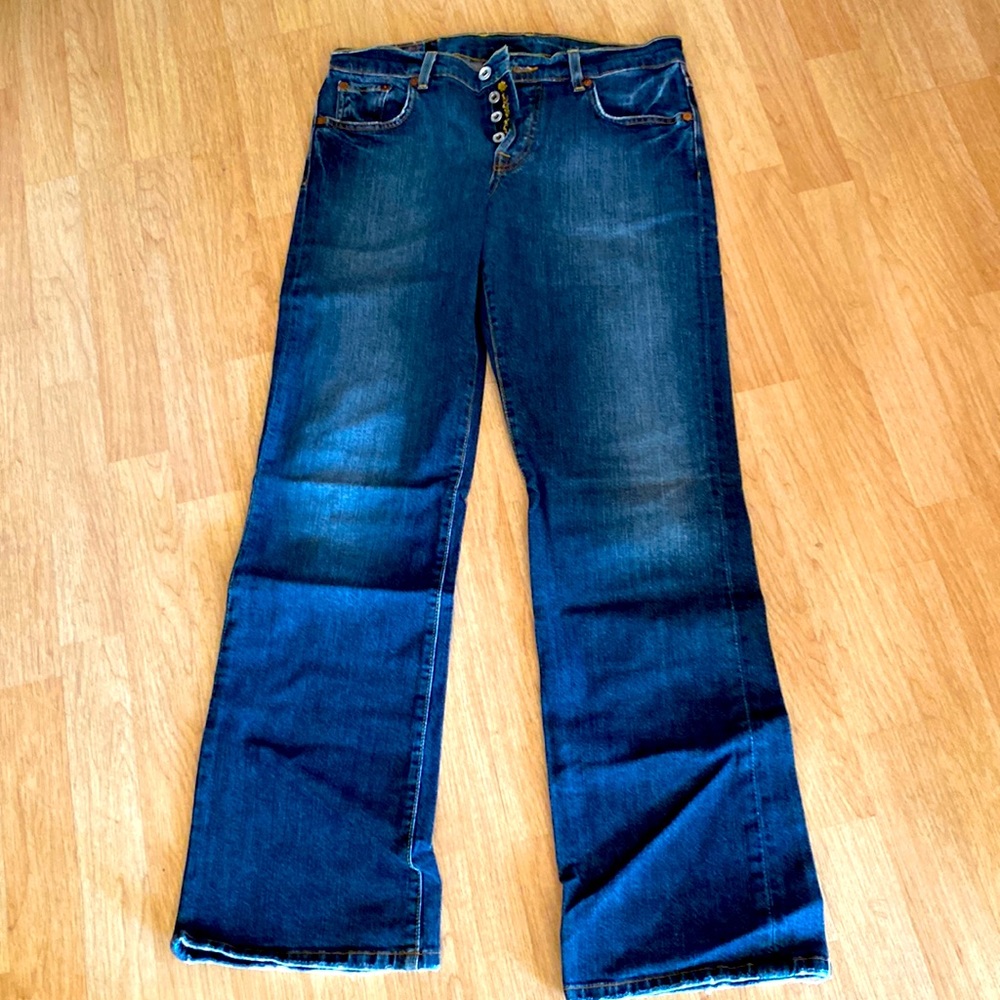 Lucky Brand Stretch Button Fly Jeans Size 28/6